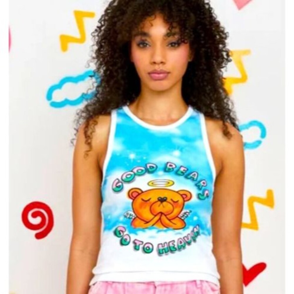 Teddy Fresh x Gentle Thrills collab tank top Medium